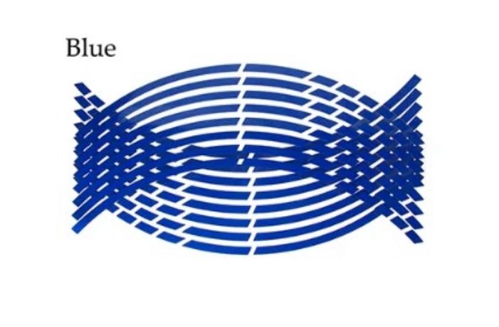 Strips Wheel Sticker Reflective