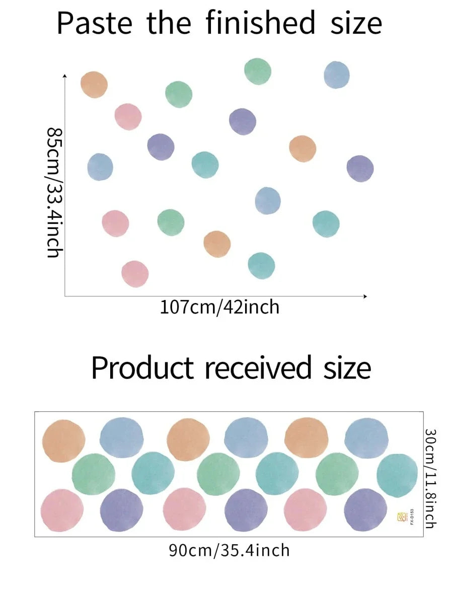 Dot Print Wall Sticker