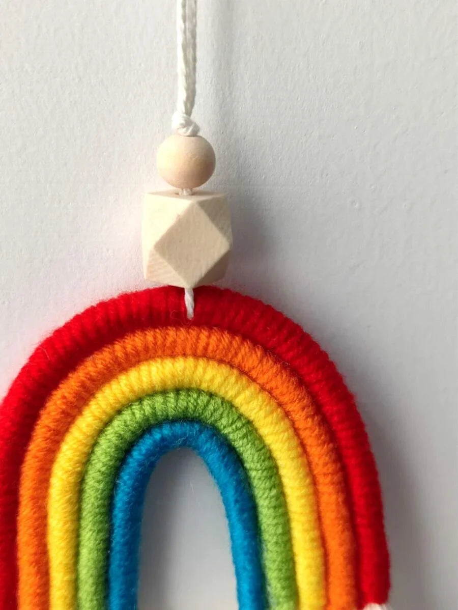 Red Rainbow Wall Hanging Small Size