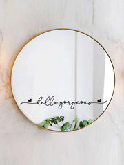 "Hello Gorgeous" Sticker