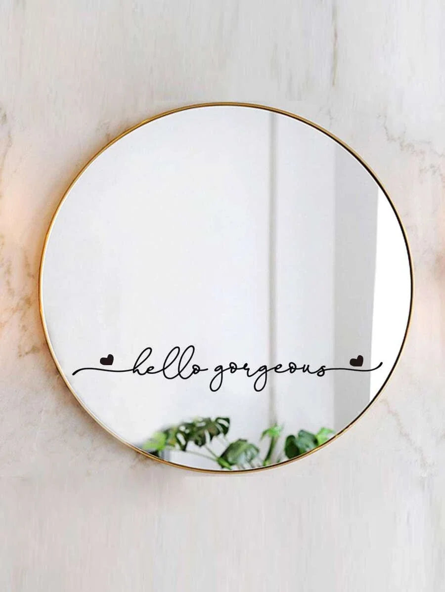"Hello Gorgeous" Sticker