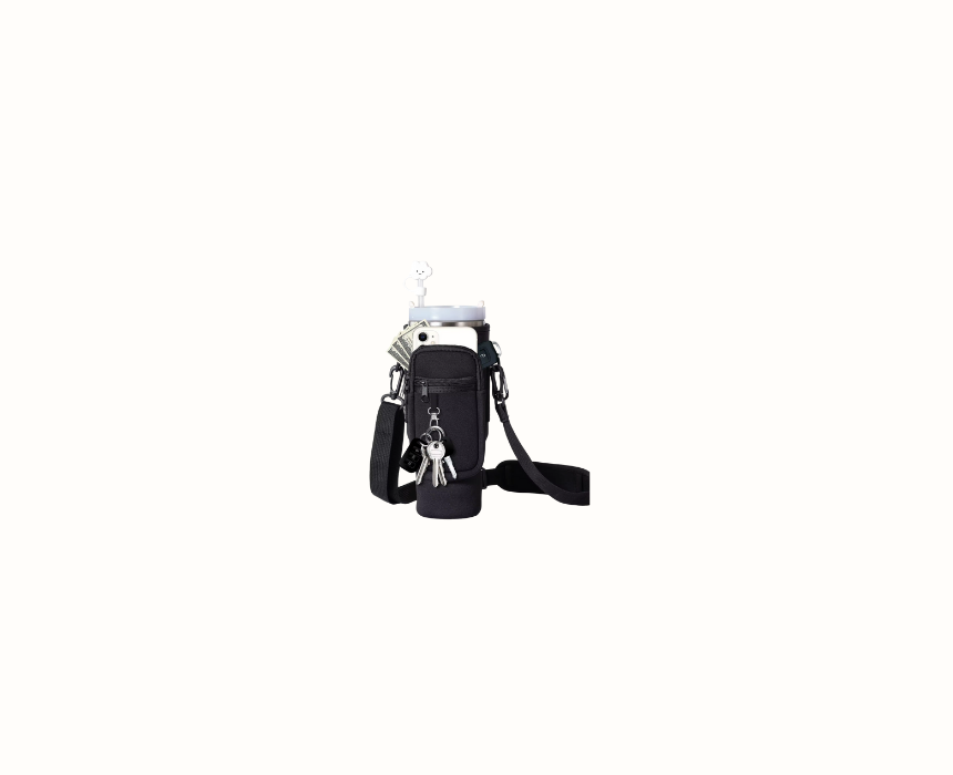 Stanley Bottle Cup Carrier Bag with Pocket