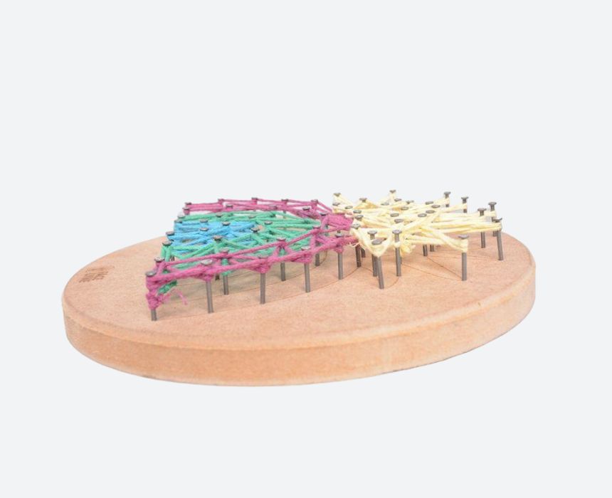 Rainbow String Art Kit