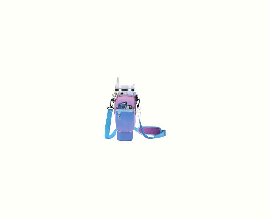 Stanley Bottle Cup Carrier Bag with Pocket