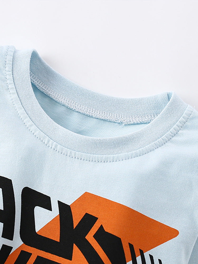 Boys’ Cotton Long-Sleeve Top | 1–9Y