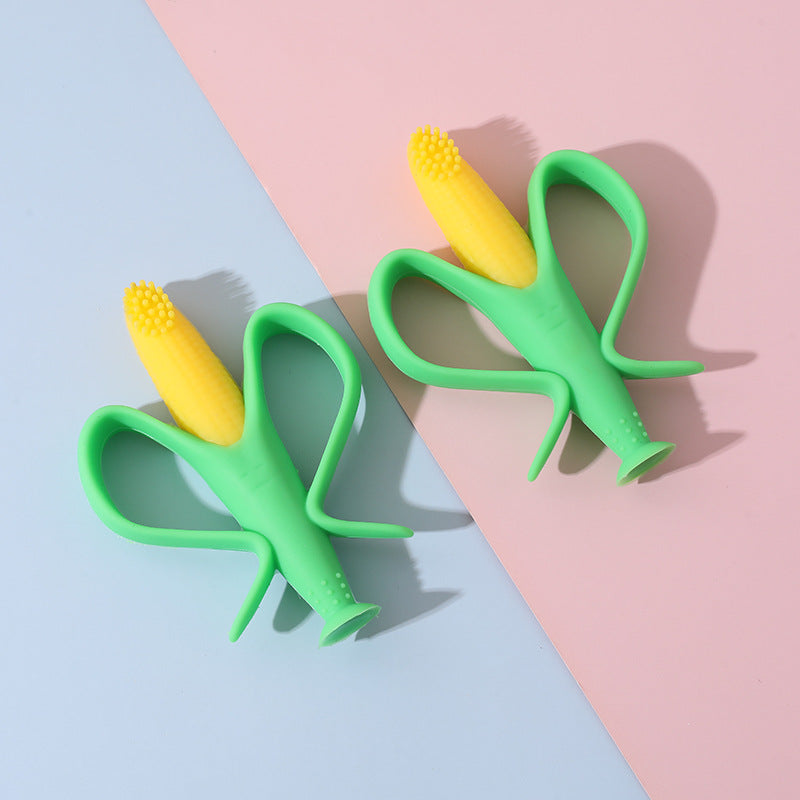 Nuby Baby Silicone Teether Corn Design