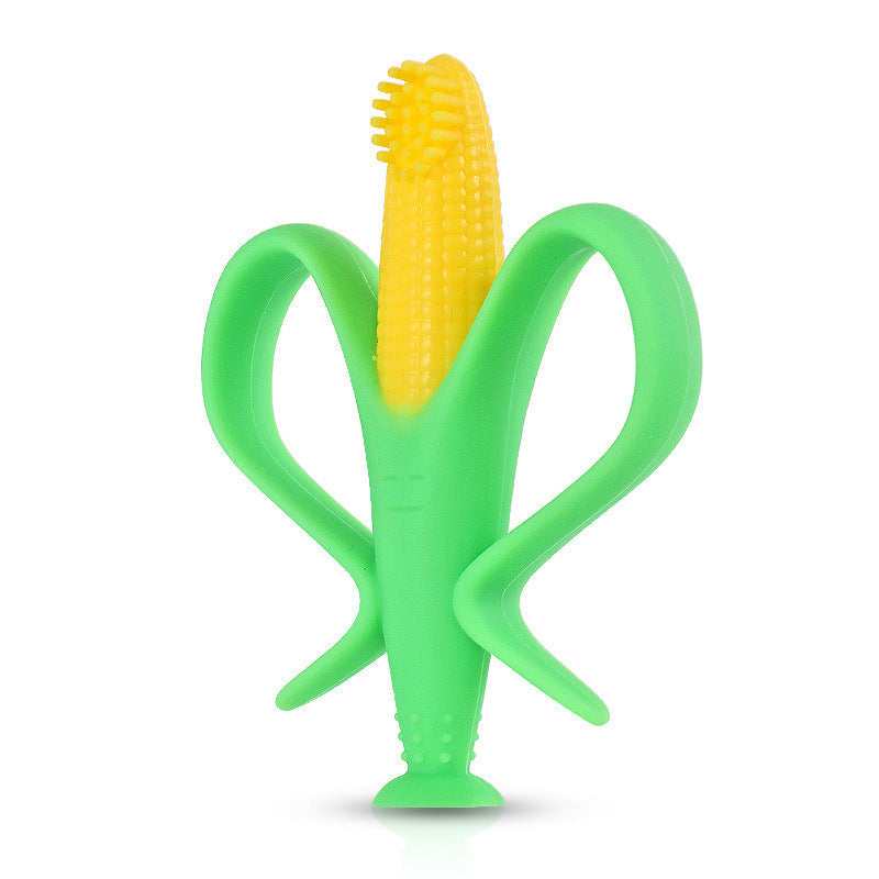 Nuby Baby Silicone Teether Corn Design