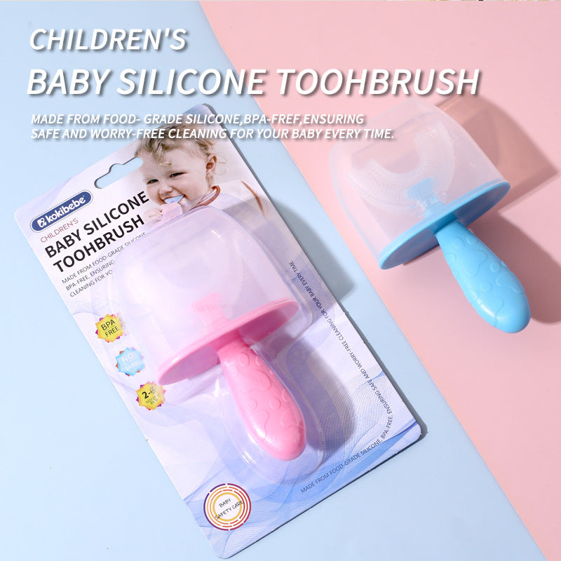 Baby U-Shape Silicone Toothbrush