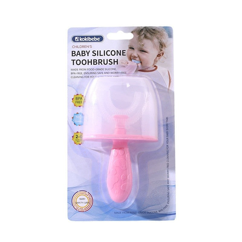 Baby U-Shape Silicone Toothbrush