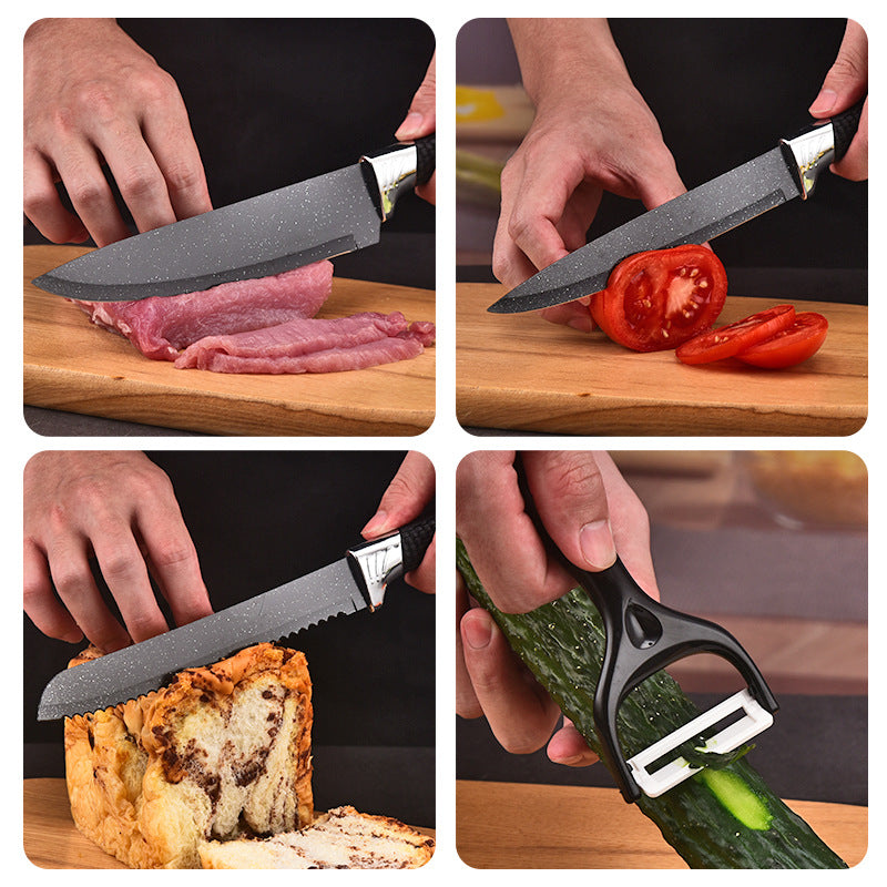 Kitchen Cutlery Knife Set 6 Pieces
