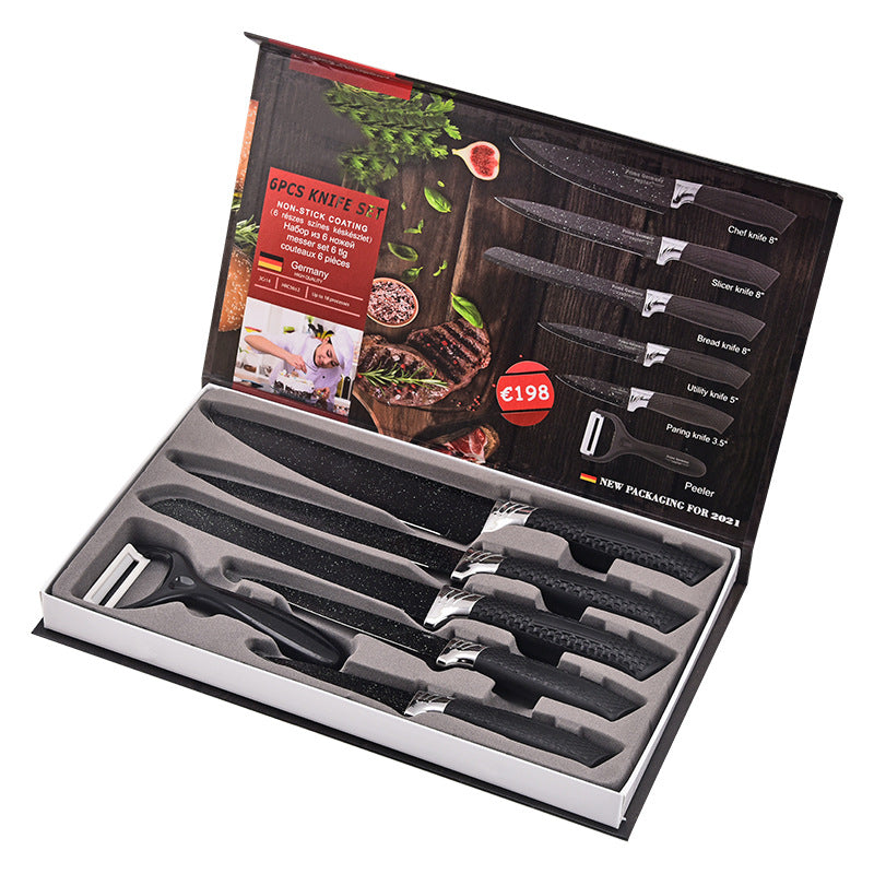 Kitchen Cutlery Knife Set 6 Pieces