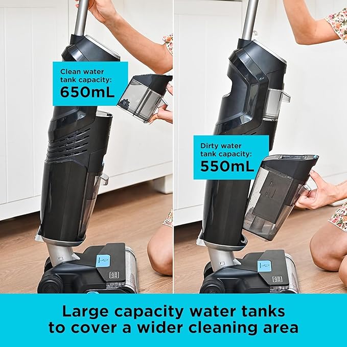BLACK+DECKER Cordless Wet Dry Vacuum Cleaner and Mop