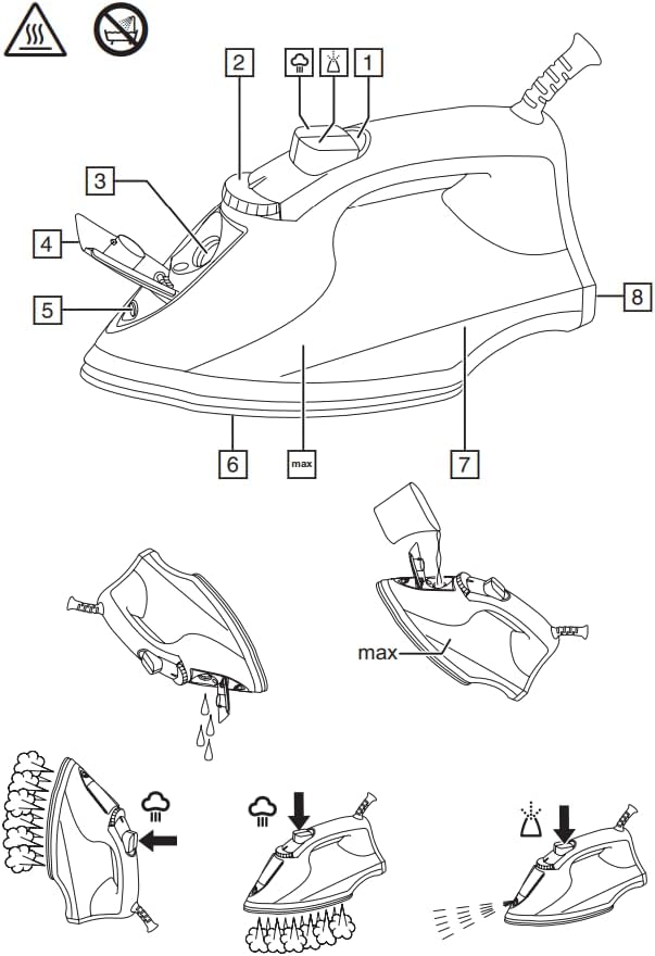 Russel Hobbs Light Brights Steam Iron
