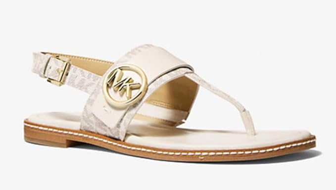 Michael Kors Women Camen Logo T Sandal
