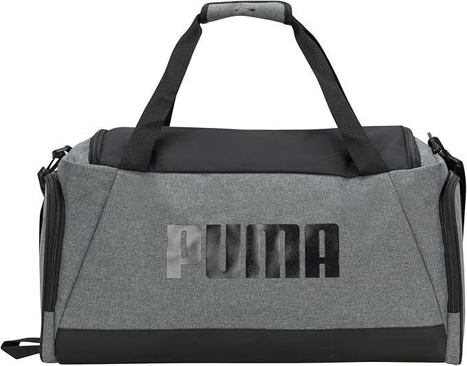 PUMA Duffel Bag, Dark Grey, M