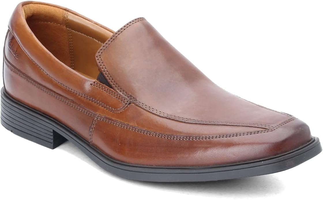 Clarks Loafer, Dark Tan, 39.5