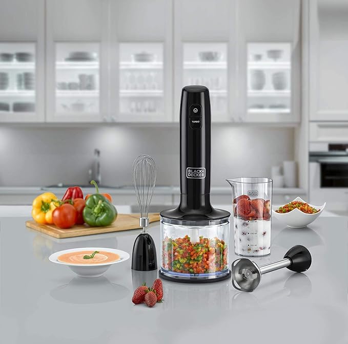 Black + Decker Hand Blender with Chopper
