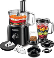 BLACK+DECKER 5-in-1 Food Processor, 750W