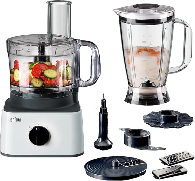 Braun 8-in-1 Food Processor, 750W