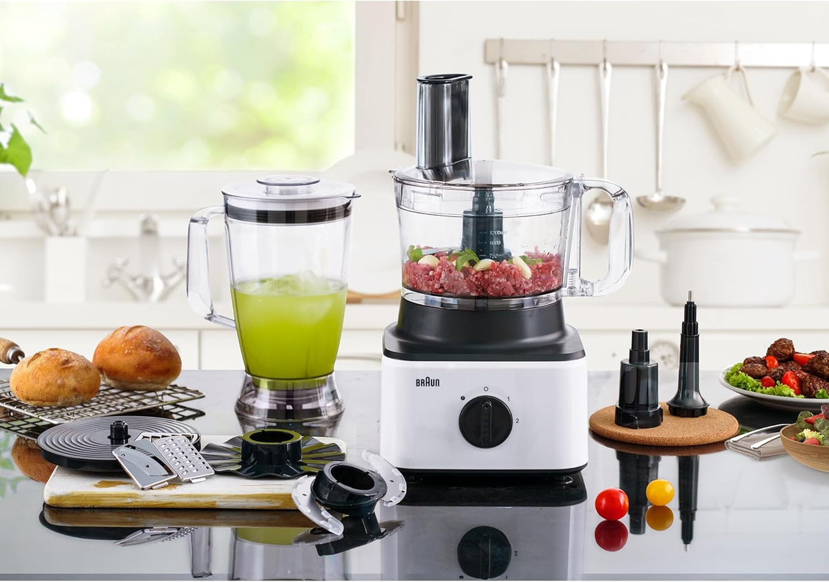 Braun 8-in-1 Food Processor, 750W