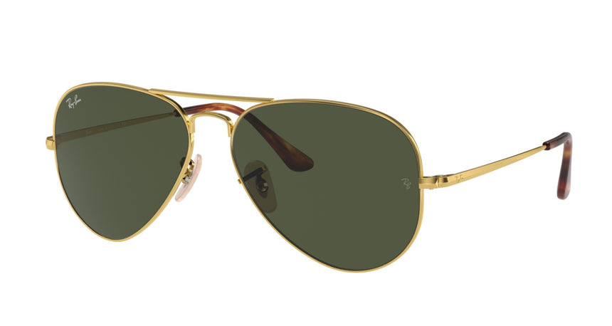 RayBan (RB3689) Aviator Metal II Sunglasses, 55/14