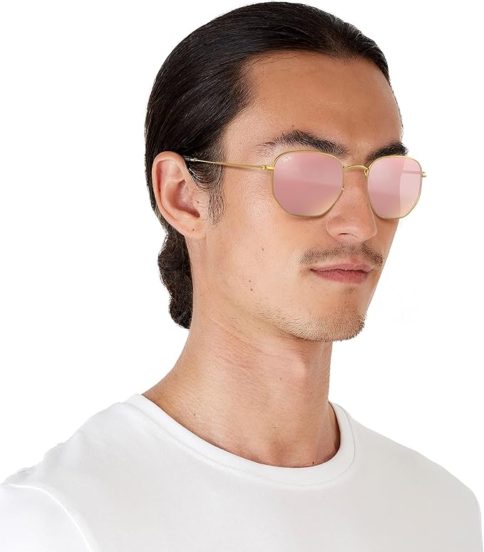 RayBan (RB3548-N) Hexagonal Sunglasses. 54/21