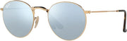 RayBan (RB3447-N) Round Metal, 50/21 -Mirrored Blue