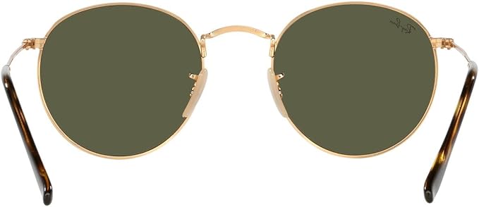 RayBan (RB3447-N) Round Metal, 50/21 -Mirrored Blue