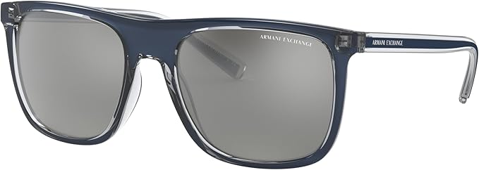 Armani Exchange (AX4102S) Square Sunglasses, 56/19