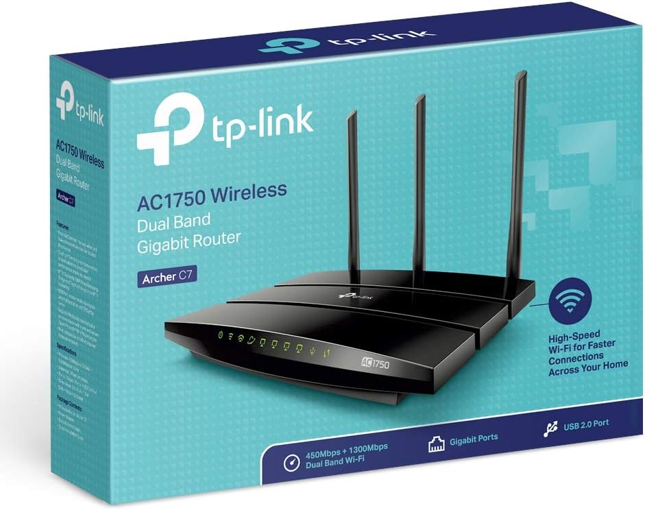 tp-link Wireless Dual Band Gigabit Router- AC1750