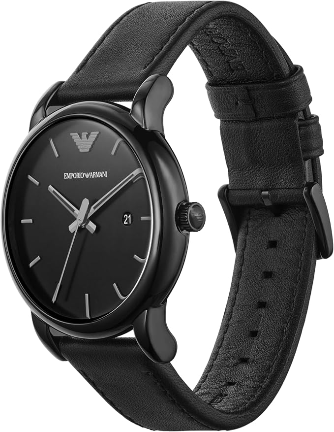 Emporio Armani Men's Watch, Three Hand Date Movement