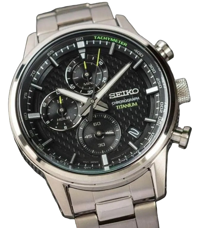 Seiko Men's Quartz Watch Titanium