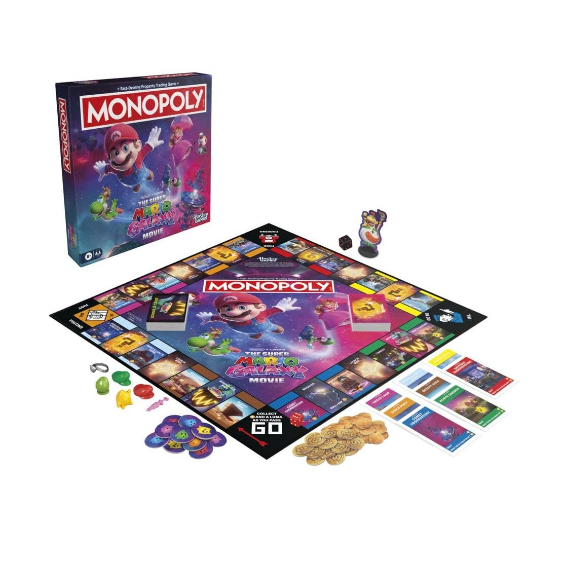 Monopoly Super Mario Galaxy Movie Edition by Hasbro
