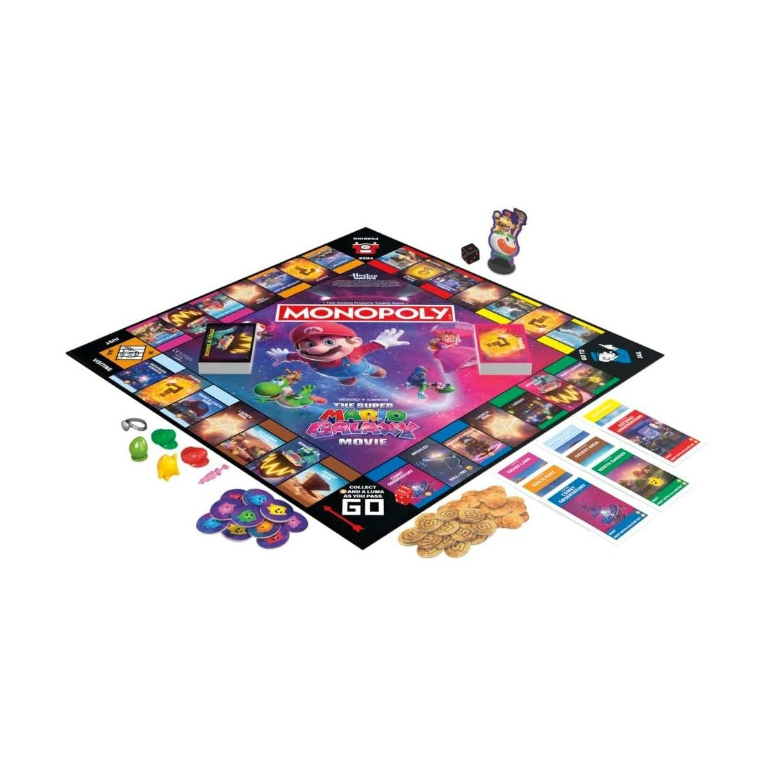 Monopoly Super Mario Galaxy Movie Edition by Hasbro