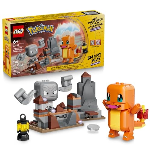LEGO Smart Play Charmander and Geodude's Cavern Clash (72157) by LEGO