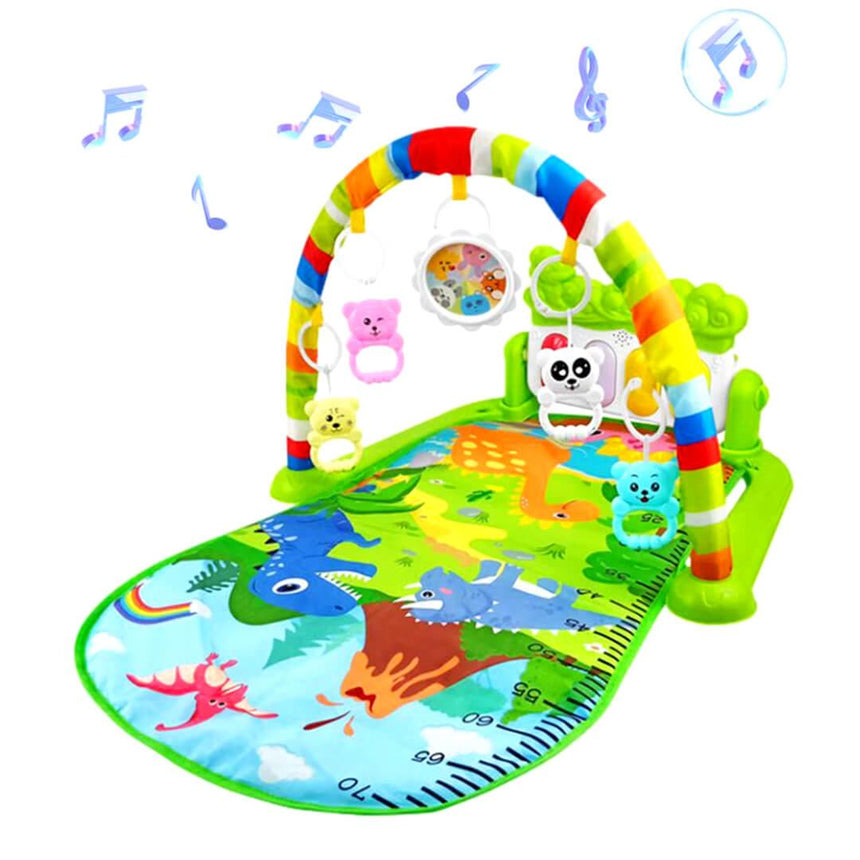 Babies Portable Activity Play mat - Green Dino Green
