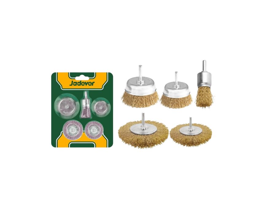 Jadever Wire Brush Set 5 Pcs