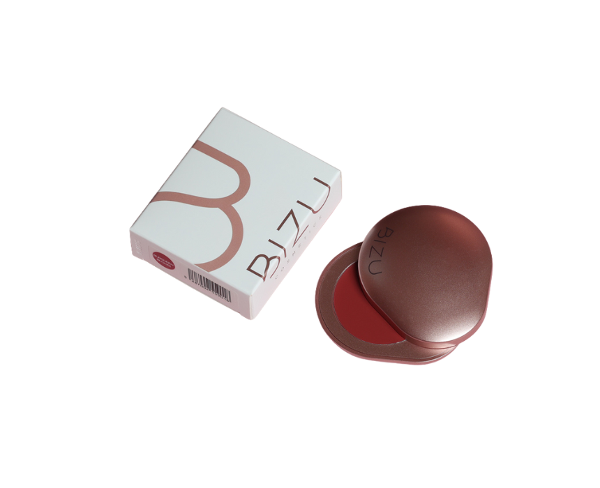 Silky Matt Blush Burgundy Bloom