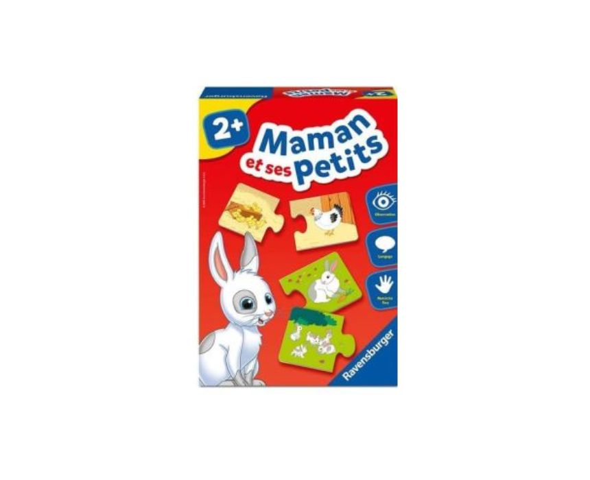 Maman Et Ses Petits Puzzle Cards