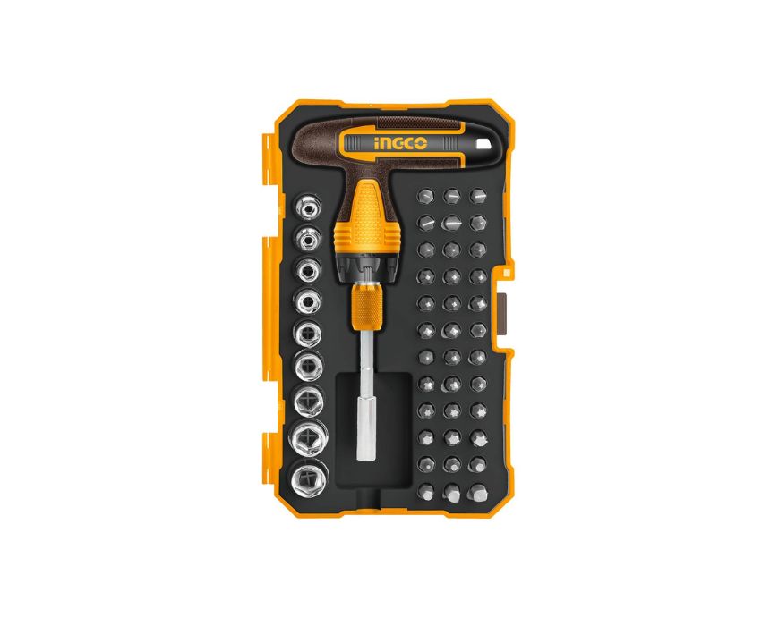 Ingco Ratchet Screwdriver 47 Pcs