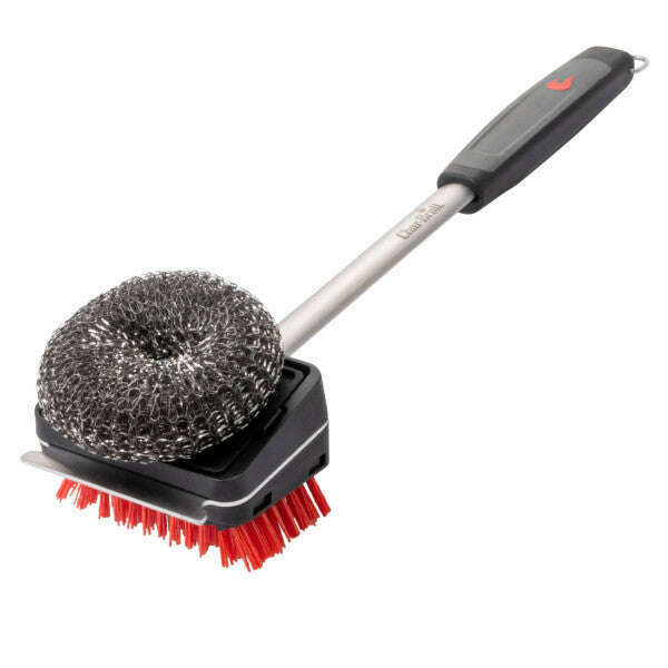 Dual-Sided Safer Brush Outdoor Grill Accessories Dual-Sided Safer Brush Dual-Sided Safer Brush CharBroil