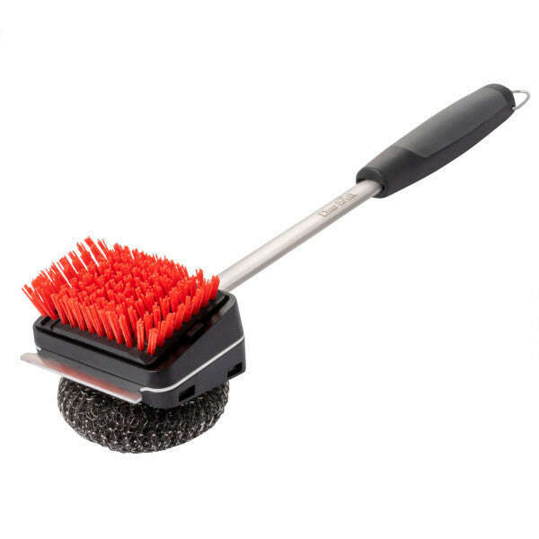 Dual-Sided Safer Brush Outdoor Grill Accessories Dual-Sided Safer Brush Dual-Sided Safer Brush CharBroil