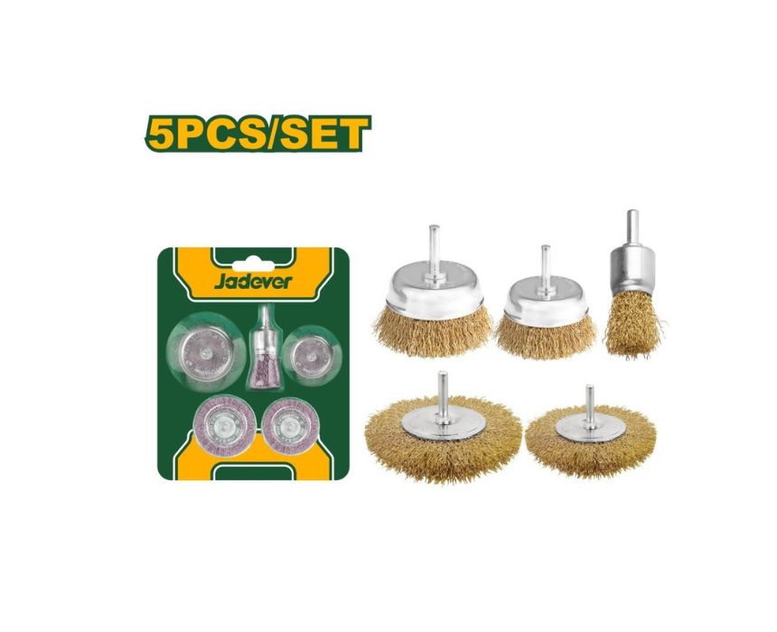 Jadever Wire Brush Set 5 Pcs
