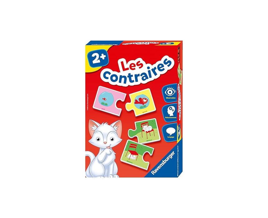 Les Contraires Puzzle Cards