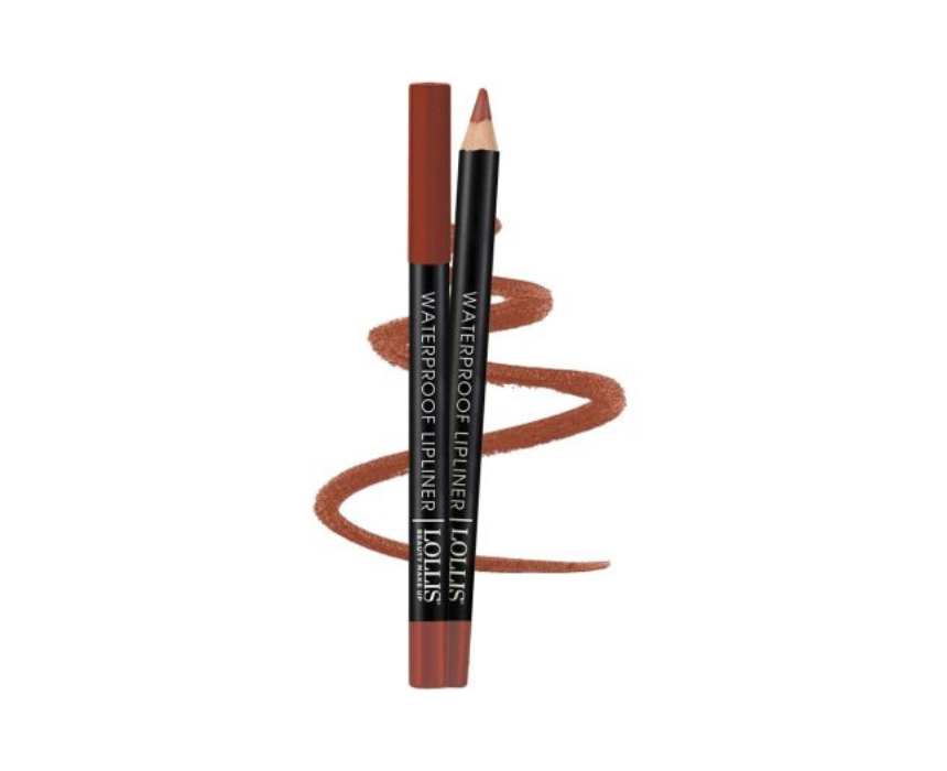 Lollis Waterproof LipLiner Pencil Classic Brown