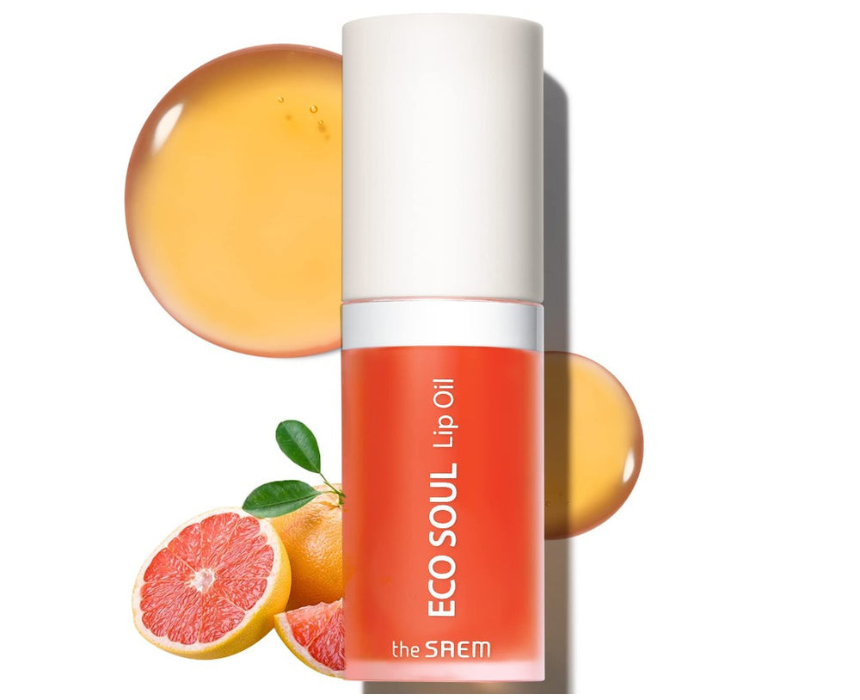 Eco Soul Lip Oil Grapefruit