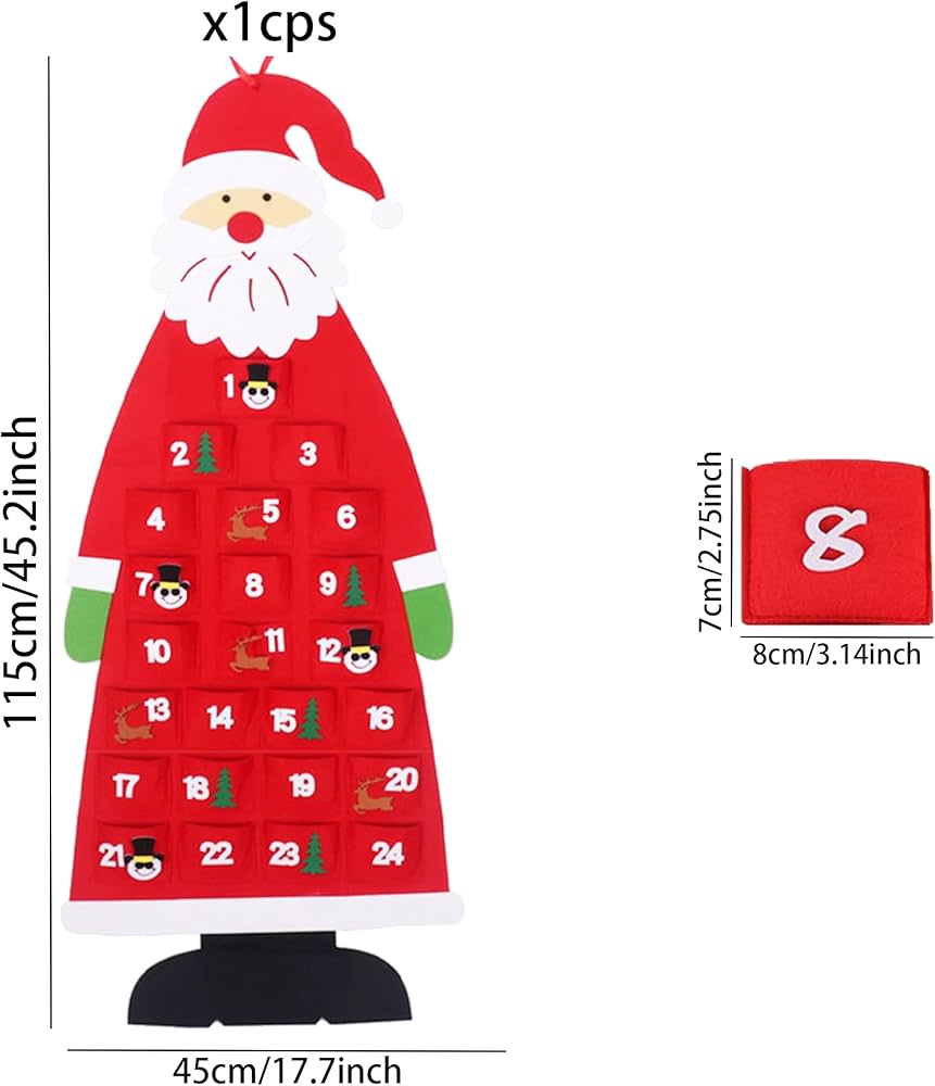 Christmas Santa Advent Calendar