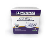 Actisafe Adult Diaper Slip Xlarge+ 110 cm To 160 cm 10 Pieces
