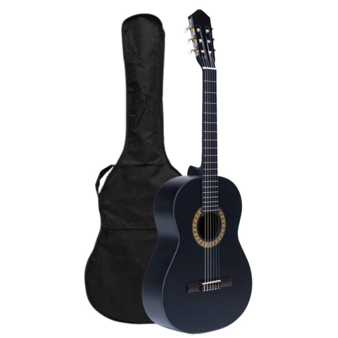 Classical Guitar MB39 Black With Bag