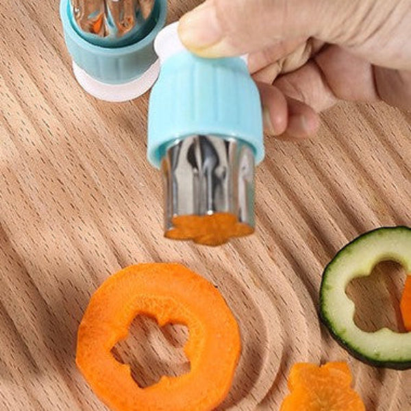 Le P'tit Sous-Chef Mini Cutter Set 6x2.5 cm